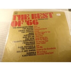 The Best of '66 Volume One Vinyl LP Columbia Records Bob Dylan The Byrds Mono